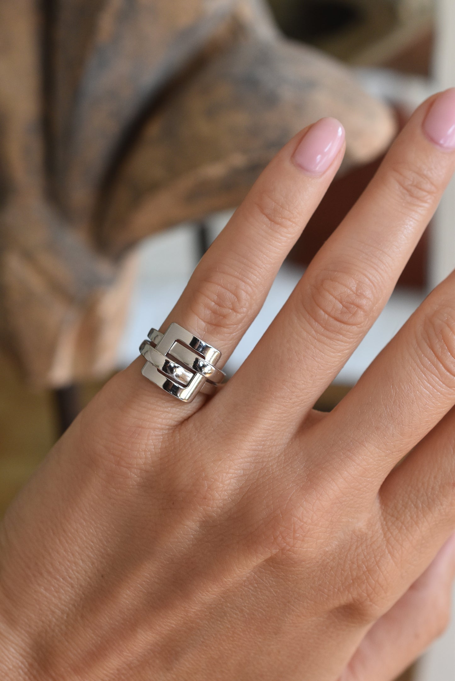 Boucheron Déchainé 18k White Gold Ring