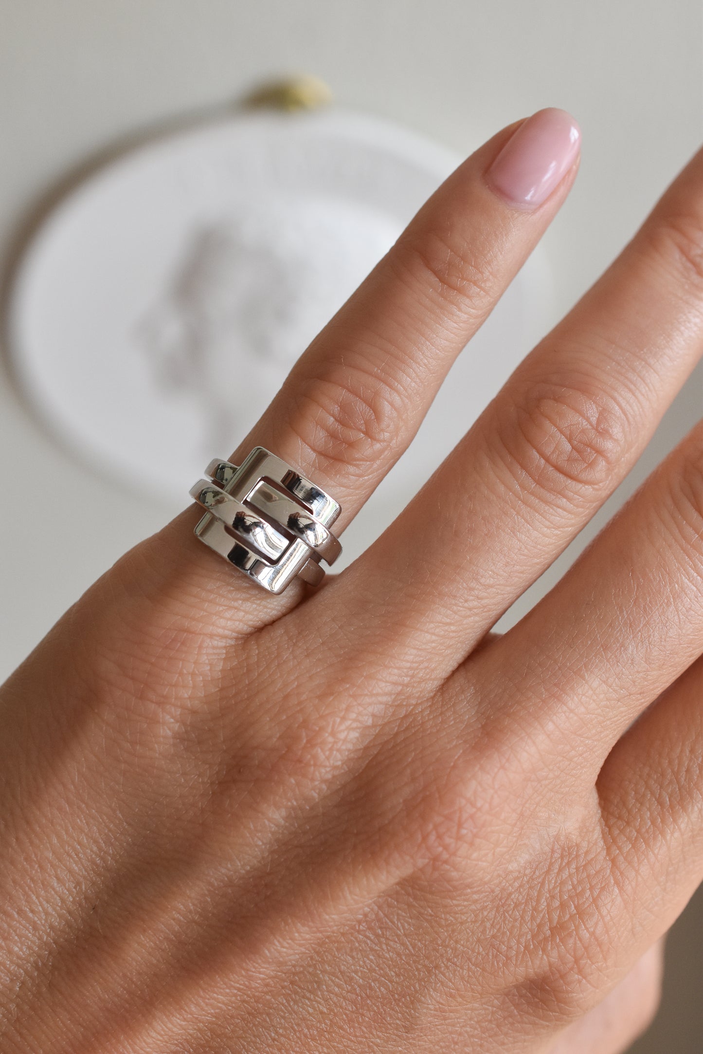 Boucheron Déchainé 18k White Gold Ring