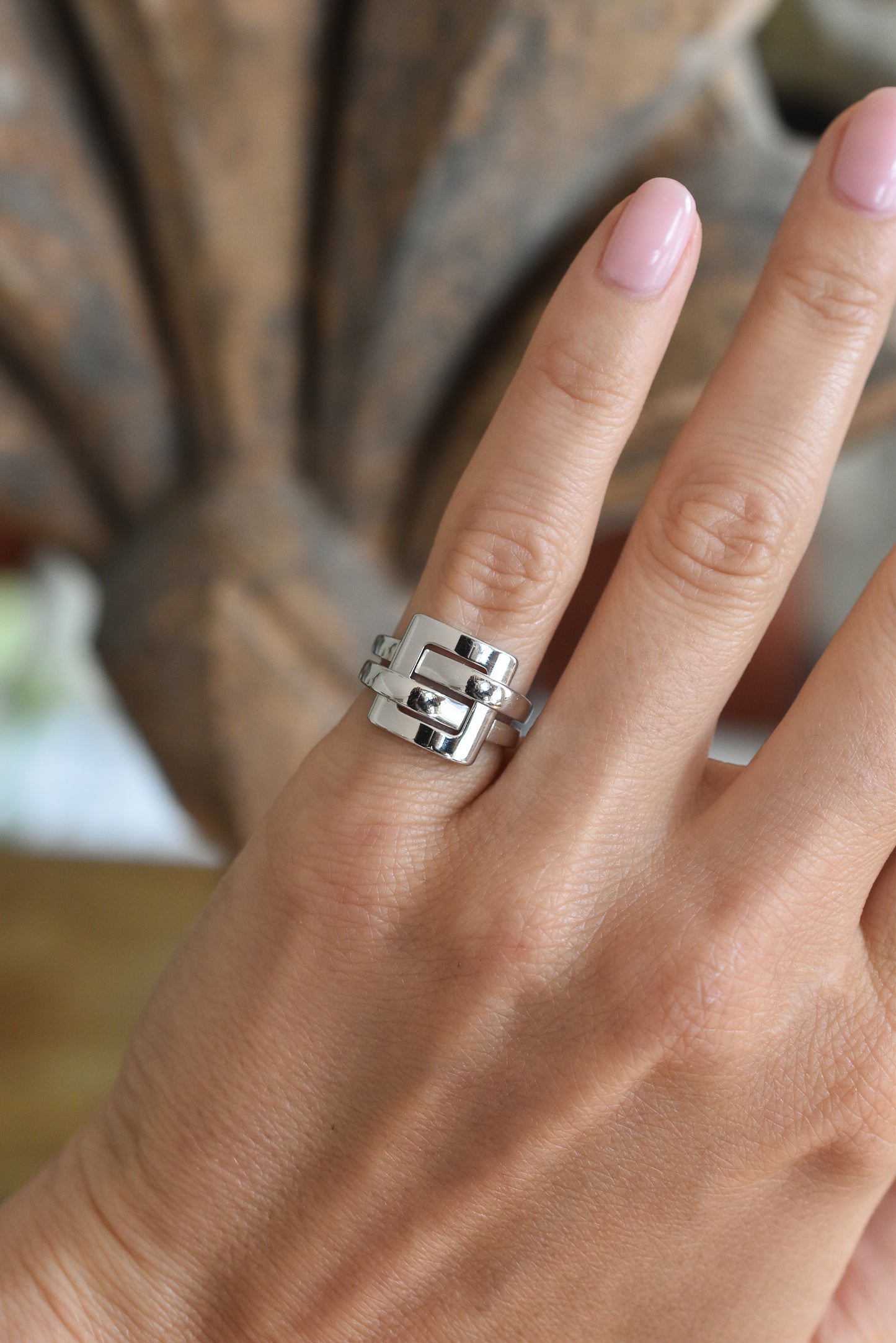 Boucheron Déchainé 18k White Gold Ring