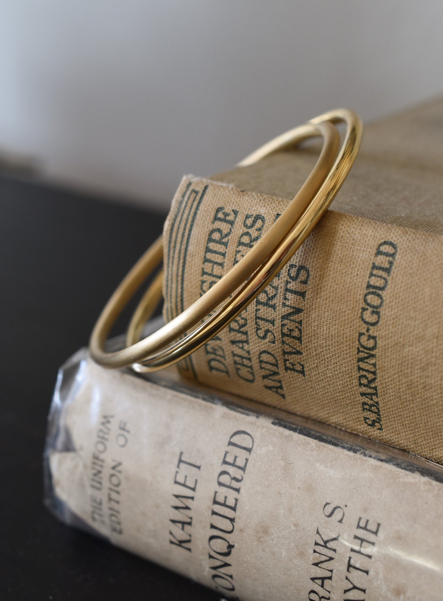 Classic Handmade Solid 18K Yellow Gold Bangle (16 grams)