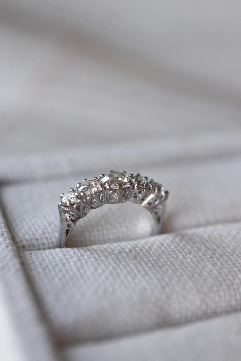 1.50ct Diamond Five Stone Ring