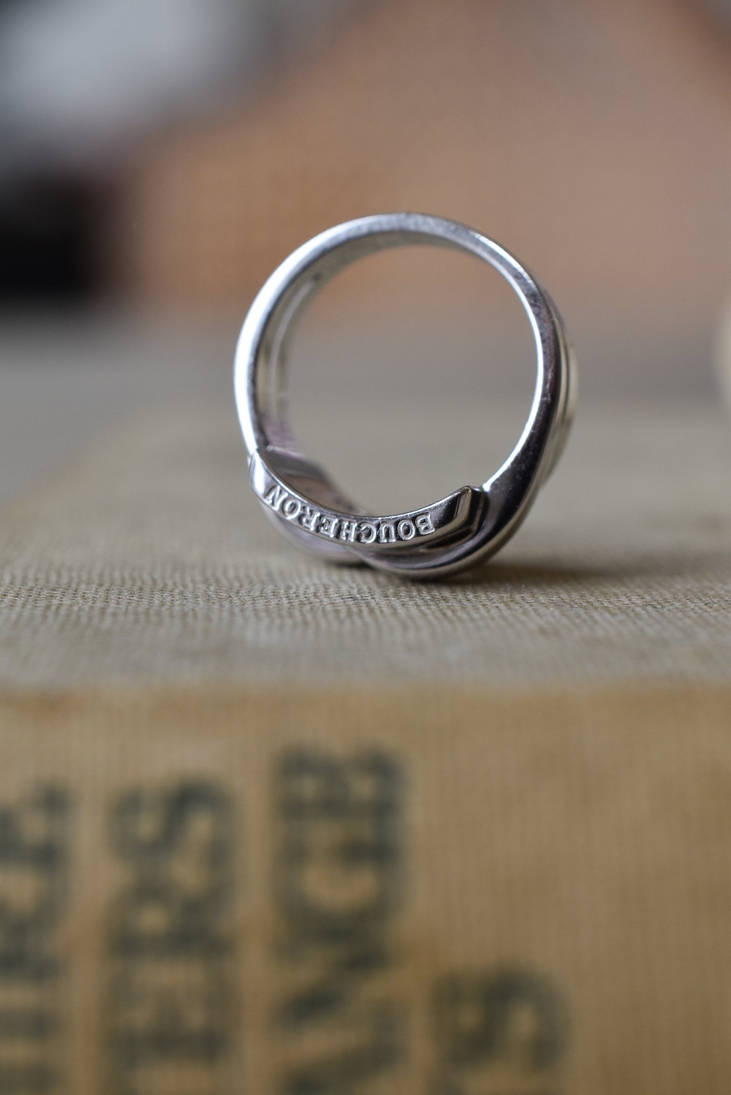 Boucheron Déchainé 18k White Gold Ring