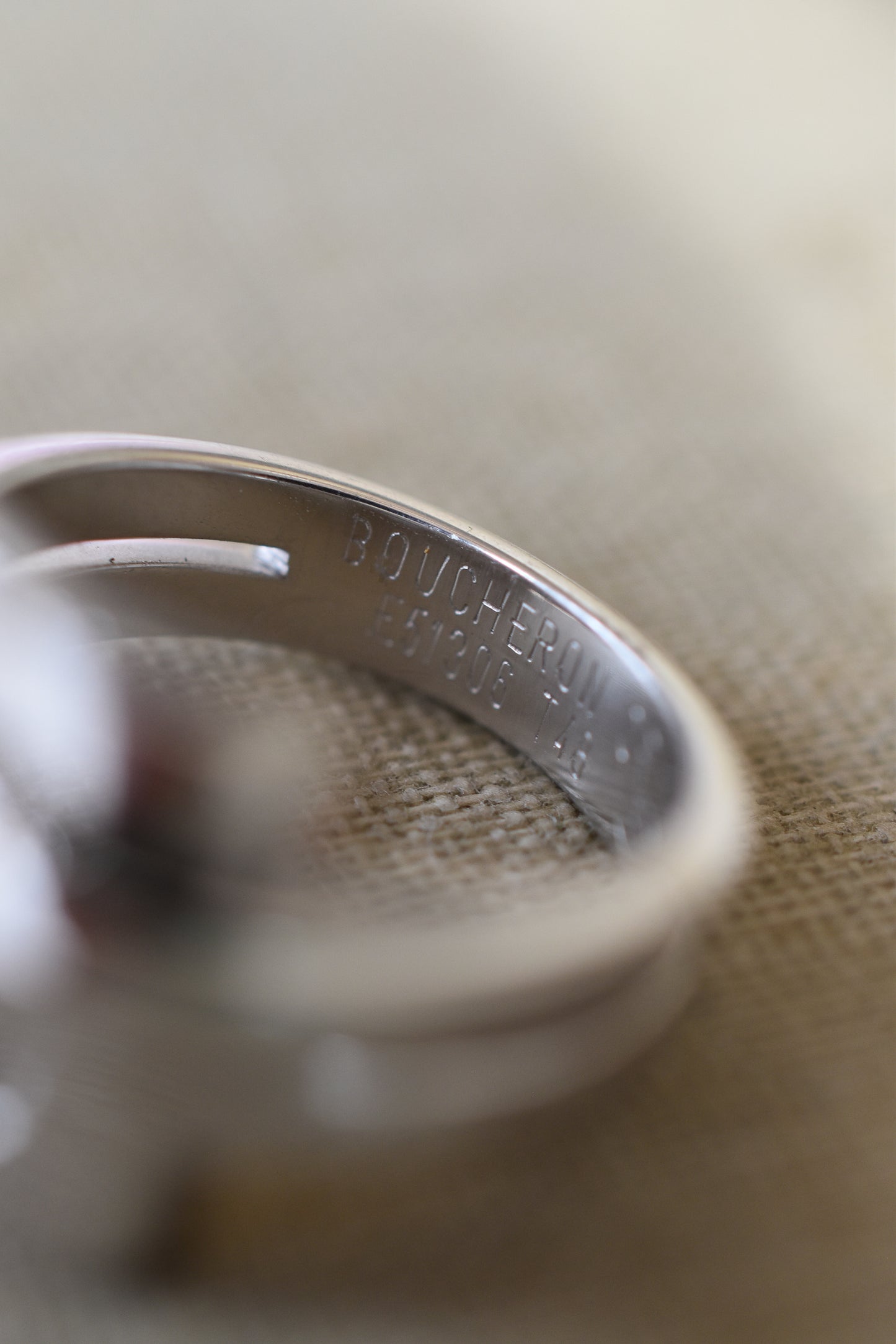 Boucheron Déchainé 18k White Gold Ring