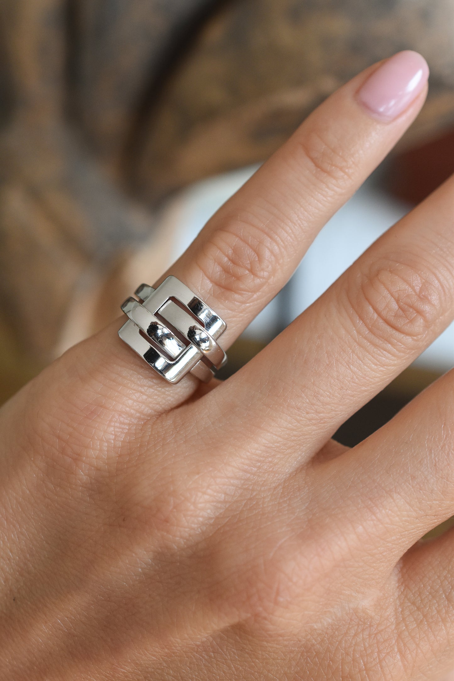 Boucheron Déchainé 18k White Gold Ring