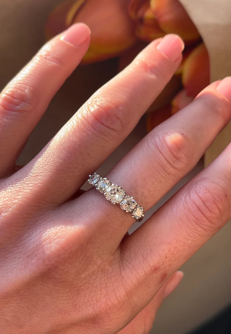 1.50ct Diamond Five Stone Ring