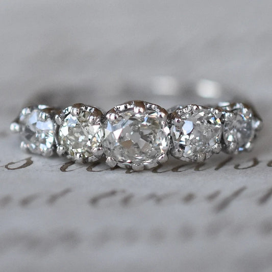 1.50ct Diamond Five Stone Ring